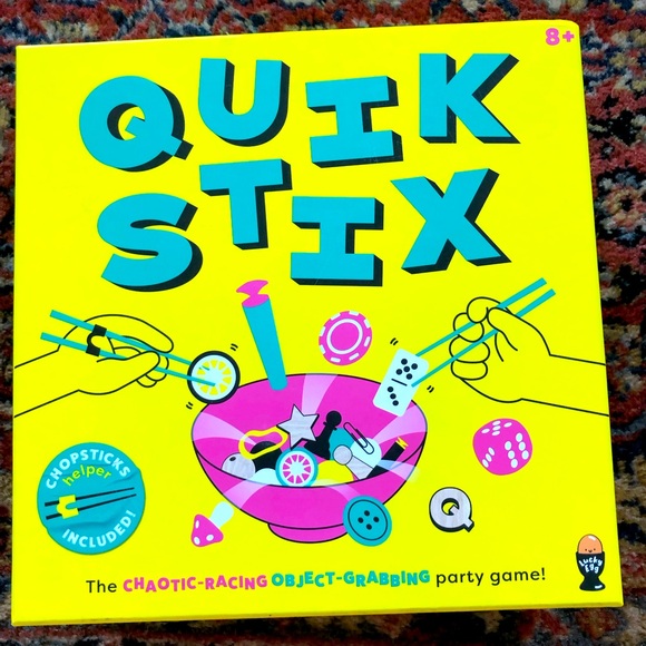 Quick Stix Party Game!   The chaotic-racing object-grabbing party game! - Picture 1 of 9